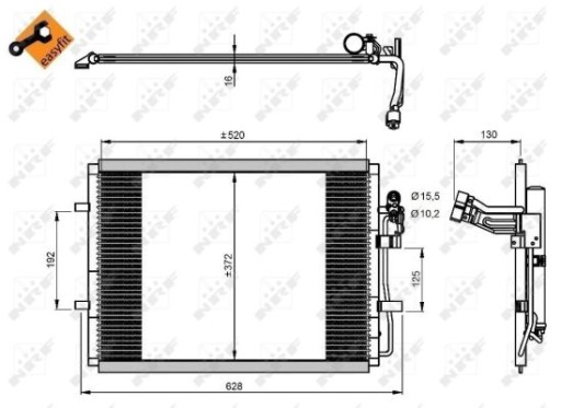 Конденсатор, Кондиціонер NRF 350207 - 4