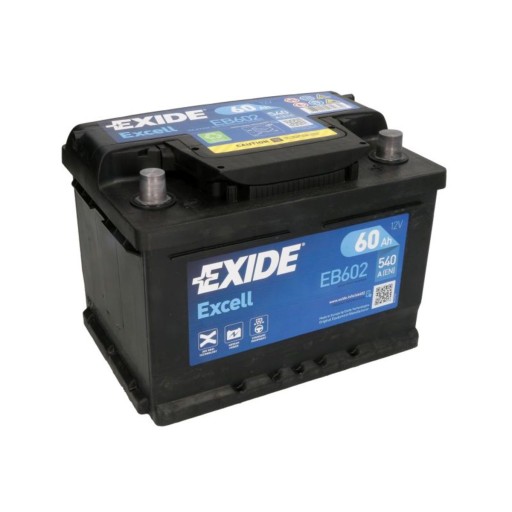 Akumulator EXIDE EXCELL 60Ah 540A P+ - 4