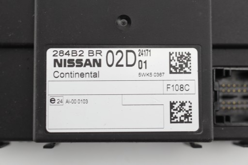 Модуль комфорта NISSAN QASHQAI J10 284B2BR02D - 4