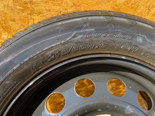 PEUGEOT 508 запасне колесо 215/60 R16 - 3