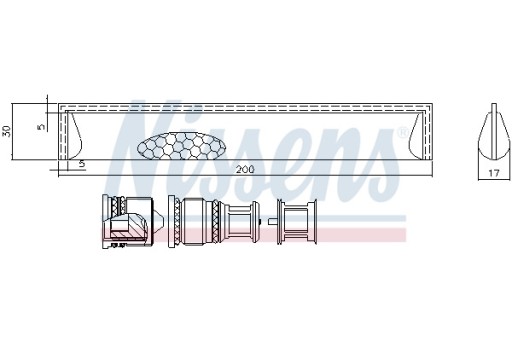 Кондиціонер-осушувач NISSENS 95351 En Distribution - 9