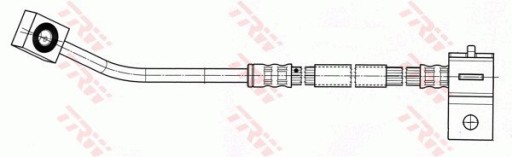 Гальмівний шланг TRW PHD950 - 3