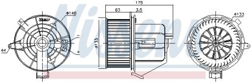 Wentylator wewnętrzny 87293 - 6