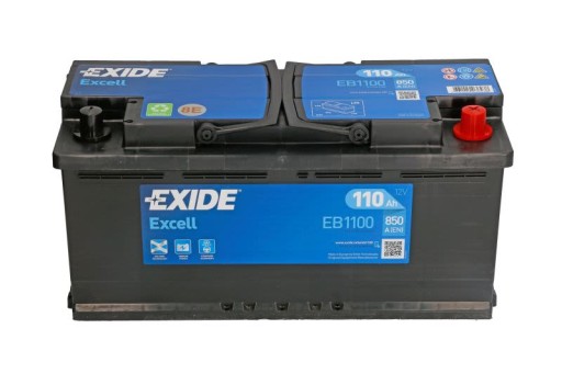 Акумулятор EXIDE 12V 110Ah / 850A EXCELL p+ - 3