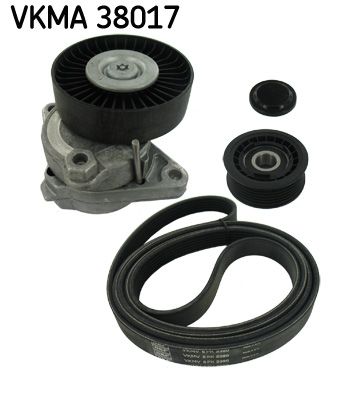 SKF VKMA 38017 комплект поліклинового ременя - 12