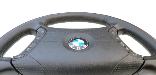 BMW X3 E83 рульове колесо шкіра з підігрівом - 13