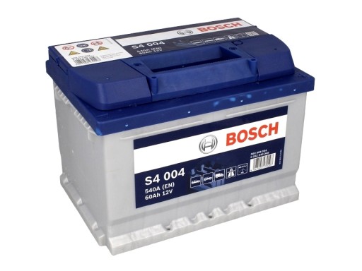 0092S40040 BOSCH акумулятор 60Ah / + P /BMW / S4/ - 12