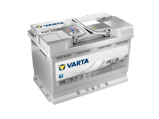 АКУМУЛЯТОР VARTA SILVER D AGM 70AH / 760A 570901076D - 1