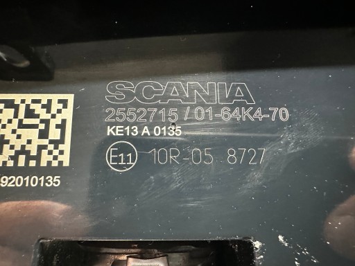 Галогенна Світлодіодна лампа Scania R S - 15