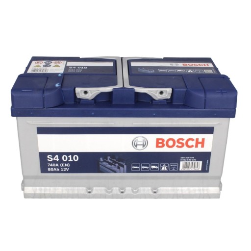 Акумулятор BOSCH S4 80ah 740a p+ - 4