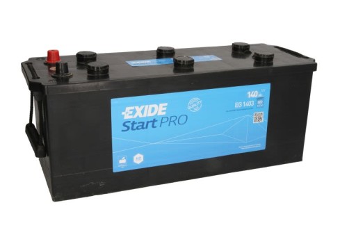 АКУМУЛЯТОР EXIDE HD 140AH / 800 EG1403 / ЦІНА - 5