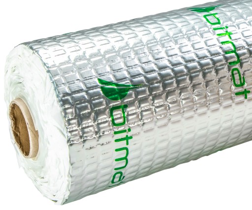 Звукоизоляционный коврик бутиловый битумный АЛУБУТИЛ 2,5 - 2