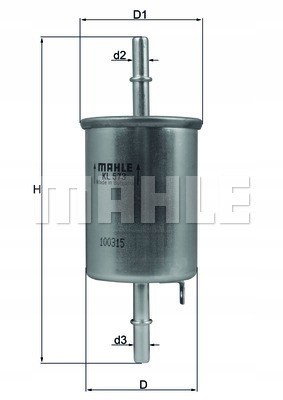 ТОПЛИВНЫЙ ФИЛЬТР /KNECHT / DAEWOO - 2