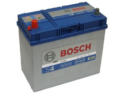 BOSCH SILVER S4 AKUMULATOR 45AH/330A LEWY+ JAP - 1