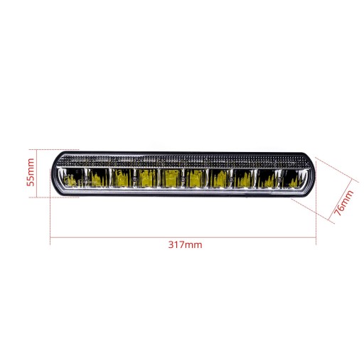 2X50W CREE + ДЕННІ СВІТЛОДІОДНІ ДОРОЖНІ ЛАМПИ - 8