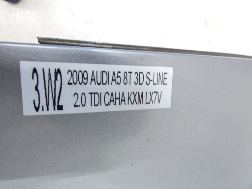КПЛ задній бампер AUDI A5 8T COUPE S-LINE LX7V PDC - 12