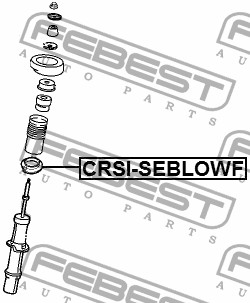 ПРУЖИННА ШАЙБА ВНИЗ ЗЗАДУ CHRYSLER CIRRUS 2.0 2.4 - 3