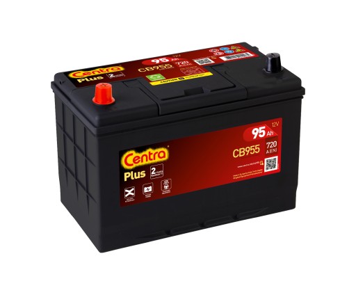 Akumulator Centra Plus 12V 95Ah 720A L+ CB955 - 1