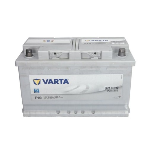 АКУМУЛЯТОР 85AH / 800A P + / - VARTA SILVER DYNAMIC - 9