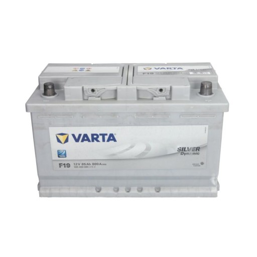 Akumulator VARTA SILVER DYNAMIC 85Ah 800A P+ - 2