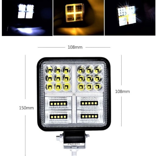 LED галогенная лампа заднего хода 177W FORD RANGER DODGE - 3