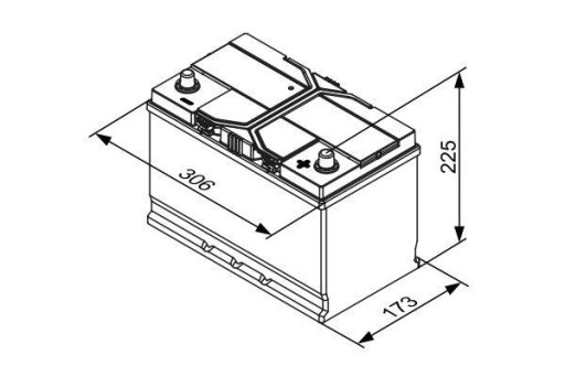 Акумулятор Bosch 85AH 800A EFB START-STOP - 1