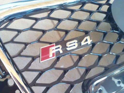 Решітка радіатора Audi A4 RS4 2008-2012 Chrome - 2