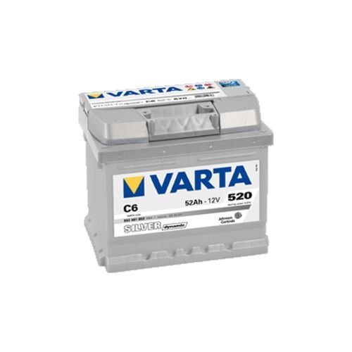 Акумулятор 12V 52ah 520A Silver Dynamic VARTA - 14