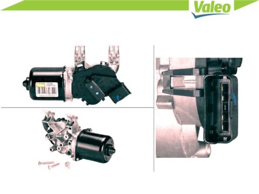 Двигатель стеклоочистителя VALEO 6401F4 460221 W000009215 - 3