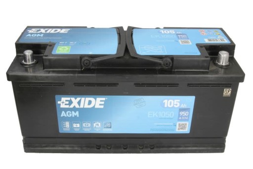 Akumulator EXIDE 12V 105Ah/950A START&STOP P+ - 3