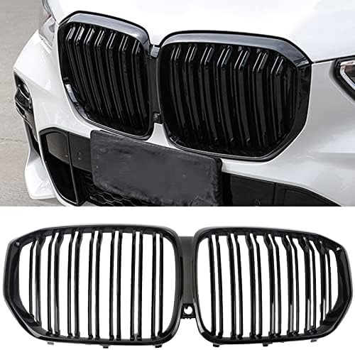 Решітка радіатора BMW X5 G05 Double SHADOW LINE - 6