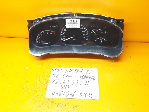 Лічильник OPEL SINTRA 2,2 16V 96-00R 16249339H - 3