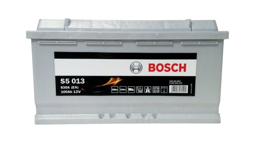 Акумулятор BOSCH SILVER S5 100AH 830A - 11