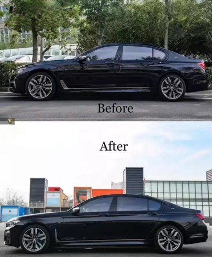 BMW 760I G12 zestaw bodykit przed lift na polift - 3