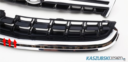 Opel Antara lift grill atrapa kompletna europa GM - 11