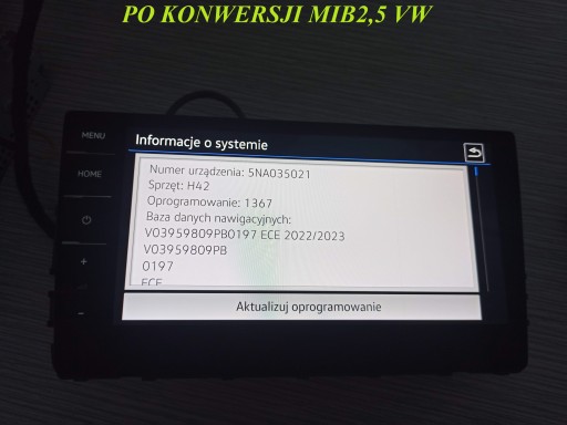 Перетворення MIB 2 в Mib 2.5 VW Skoda Harman - 4