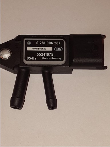 Датчик тиску вихлопних газів DPF Fiat Opel alfa lancia - 1
