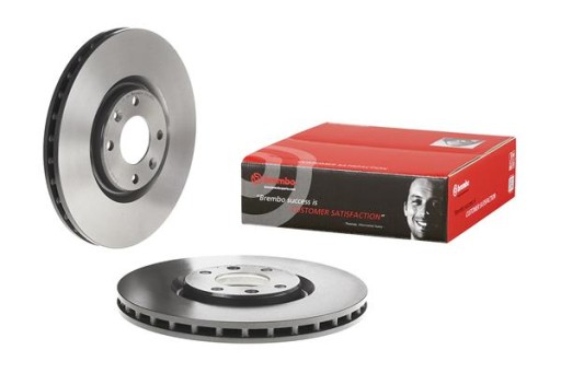 BREMBO TARCZE+KLOCKI PRZÓD CITROEN C4 I 302MM - 7