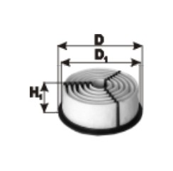 Повітряний фільтр WA23150-PZL Sędziszów - 1