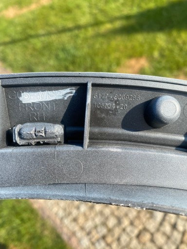 Накладка на крило передня права BMW X5 G05 8069286 - 4