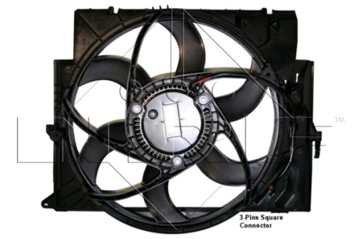 NRF 47210 вентилятор радіатора - 2