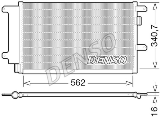 Конденсатори кондиціонера DENSO DCN12003 - 2