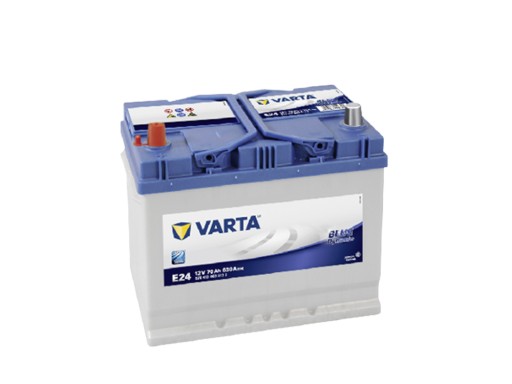 Батарея 12V 70ah 630a Varta Blue Dynamic E24 - 1