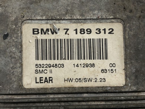 Модуль повороту фари BMW E90 04-12 7189312 - 4