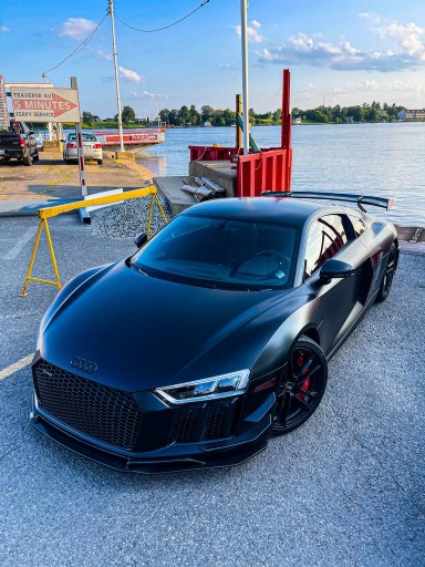 Audi R8 4S Gen.2 передній спліттер Performance carbon - 3