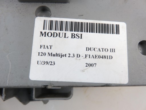 BSI FIAT DUCATO III 2.3 D 1358239080 - 8