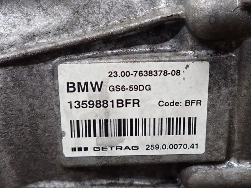 Коробка передач MINI COOPER D F55 F56 F57 1.5 D B37 116km 15R FV! - 5