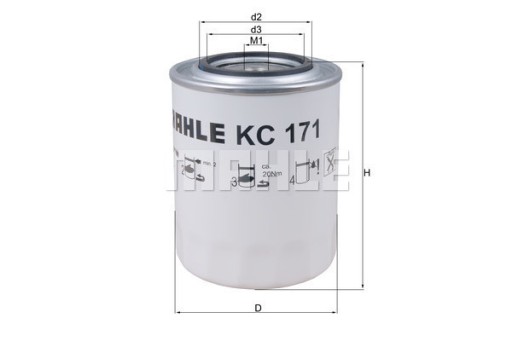 Топливный фильтр KNECHT KC171 En Distribution - 3