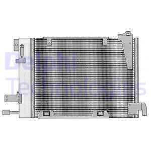 РАДІАТОР KLIMA DELPHI OPEL ASTRA G 1.7 TD 2.0 DI - 2