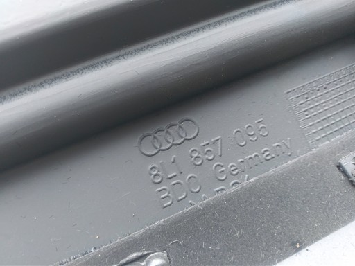 Ящик для рукавичок пасажира чорний AUDI A3 8L 01-03 - 3